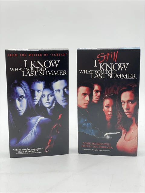 2 I KNOW What You Did Last Summer VHS 1997 Columbia Jennifer Love ...