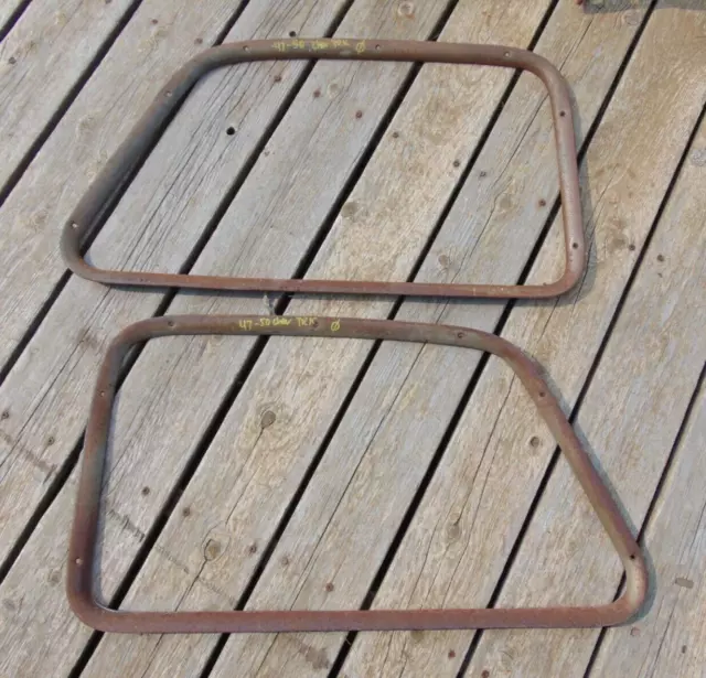 1947 - 1950 Chevrolet Gmc Pickup Panel Truck Coe Inner Door Garnish Trim Orig