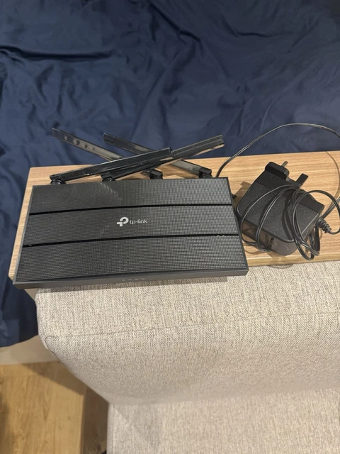 TP-Link Archer AX12 Router Black 2.4 GHZ 5 G