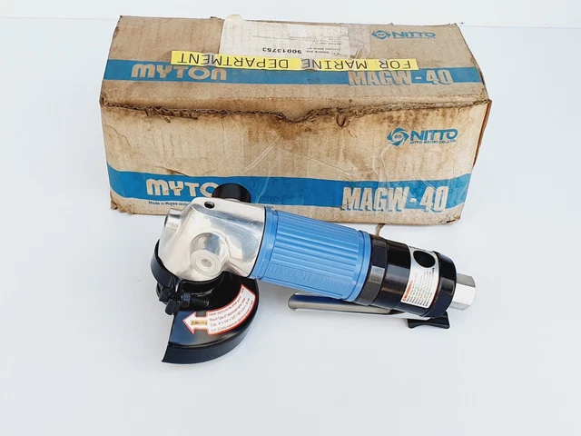 NK MYTON MAGW-40 Air Angle Grinder 4", 13000 RPM, Made in Japan -1 # New