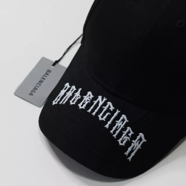 BALENCIAGA TATTOO LOGO Cap Size L Brand New With Dust Bag And