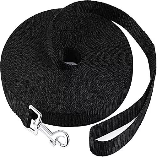 LATRAT Longe pour Chien 1.2~30m Laisse de Dressage pour Chien Laisse Longue p...