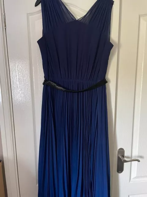 Coast Belted Maxi Dress Size 16 - USED ONCE