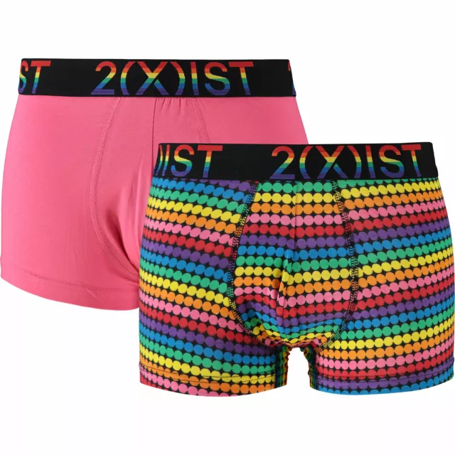 NEW MENS 2XIST Pride 2 Pack Boxer Shorts Trunks Underwear Casual Size Small  Uk £24.99 - PicClick UK