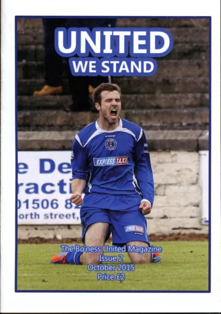 Bo'ness United v Magazine 01/10/15 Issue 2