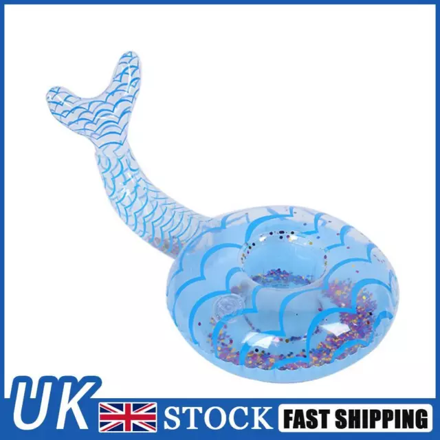 PVC Beverage Bottle Stand Holder Durable Inflatable Cup Holder for Swimming Pool