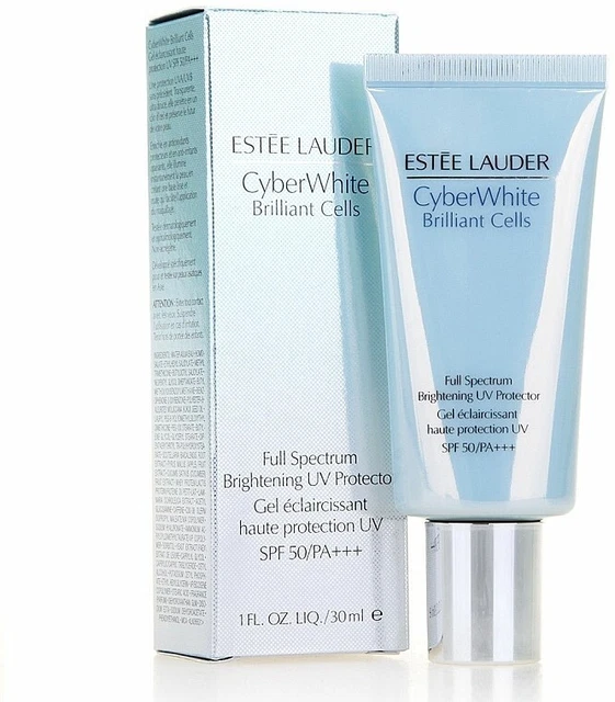 ESTEE LAUDER CYBERWHITE Brilliant Cells Brightening UV Protector SPF 50 PA 1 oz