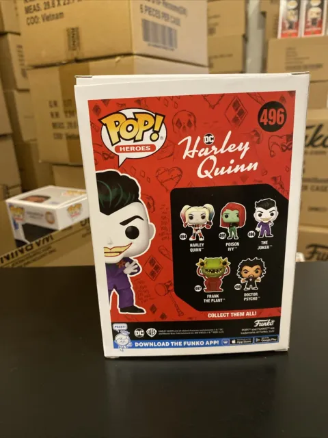 Harley Quinn Animated Series The Joker Funko Pop! Vinyl Figure #496 Mint 3