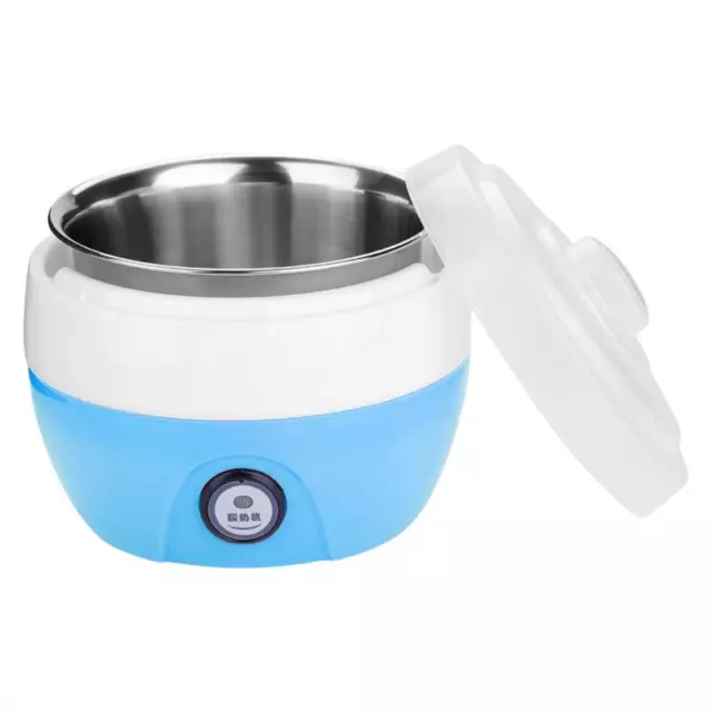 Electric Automatic Yogurt Maker Stainless Steel Home 1L Blue