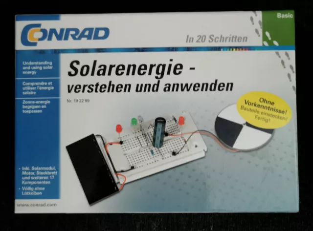 Lernpaket Solarenergie verstehen und anwenden, vollständig, Conrad