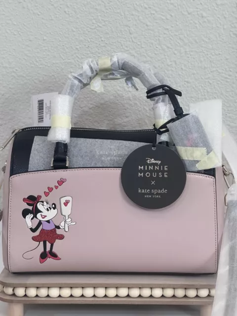 🏰Disney X Kate Spade New York Minnie Mouse Medium Duffel/Satchel Bag 🏰 ~ NWT