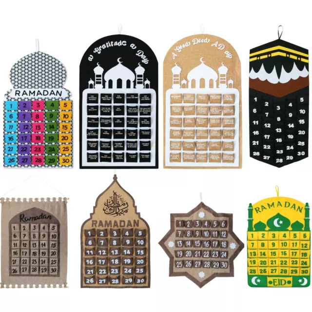 Ramadan - Calendrier du Ramadan - Compte à rebours de l'Aïd - Ramadan  Moubarak 