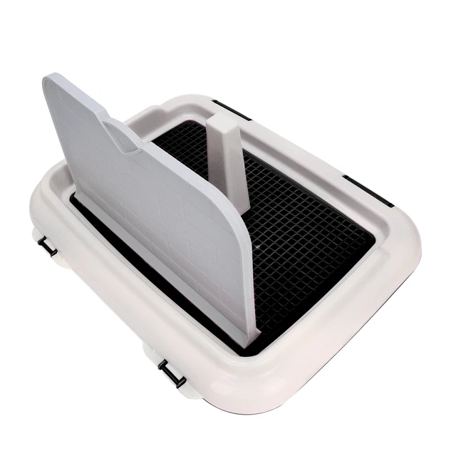 Dog Toilet Indoor Puppy Training Toilet Black Cat Potty Fence Dog Scheduled Eca