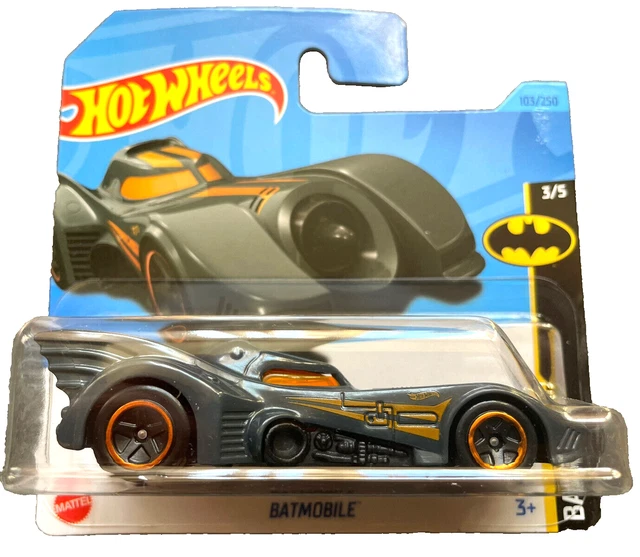 Hot Wheels Batmobil Der TV-Serie – 1:64 Maßstab, Druckguss, Nummer 103/250 – Sammlerstück Für Batman-Fans