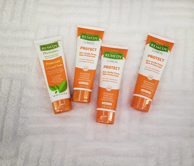 BUNDLE LOT 4 Medline Remedy Phytoplex Skin Protectant Z Guard Paste 4