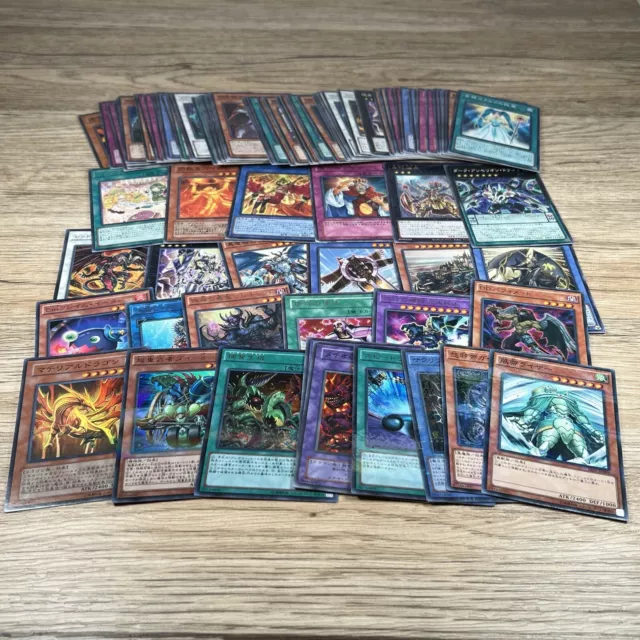 Yugioh Card Job Lot Bundle 100 Cards Japanese