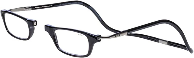 Clic Magnetic Reading Glasses Expandable, Adjustable Temple Computer Readers,
