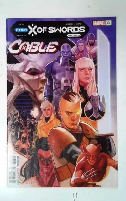 Cable #6 Marvel Comics (2021) NM X of Swords 1st Print Comic Book