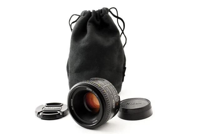 Nikon Af Nikkor 50mm F/1.8 D Standard Prime Af Objectif [Excellent De Japon F/S