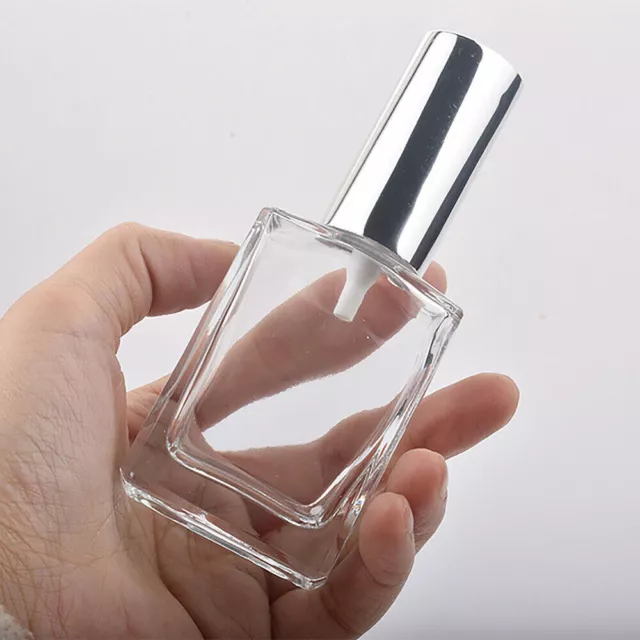 100ML Nachfüllbare Parfüm Zerstäuber Leere Flache Glas Sprühflasche Behälter 2