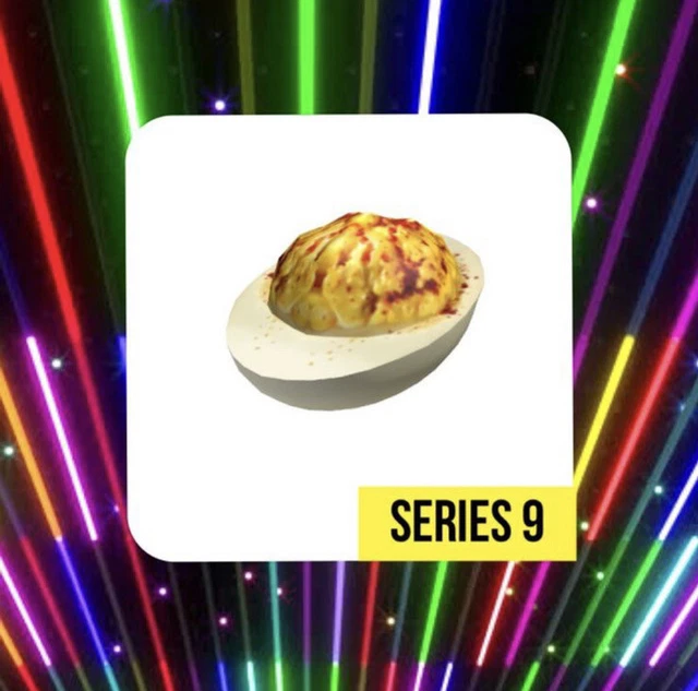 ROBLOX TOY CODE Devilled Egg Hat (Celebrity series 9) 2.50 PicClick