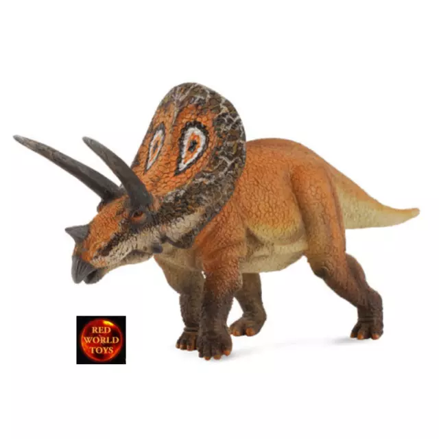 Torosaurus Dinosaur Toy Model Figure by CollectA 88512 Brand New