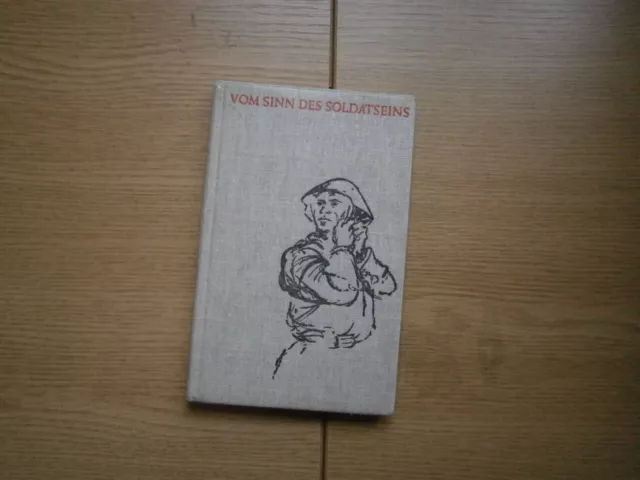 original NVA Ratgeber "Vom Sinn des Soldatseins" DDR Taschenbuch 20. Aufl. 1977