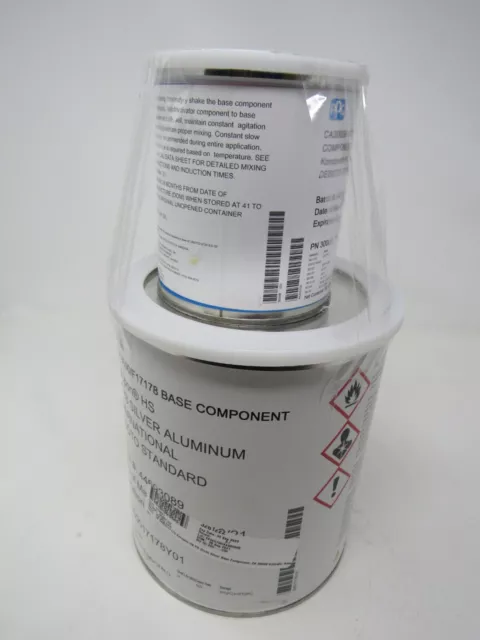 Ppg Gloss Silver Epoxy Kit ****Expires 7/1/23****  #Ca 3000/F17178