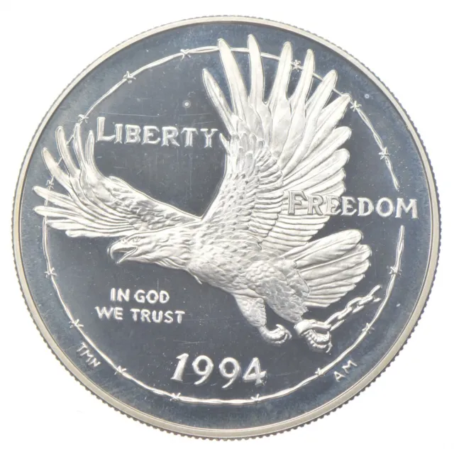 1994-P Proof POW Prisoners Vietnam War Commemorative Silver Dollar $1 *0755