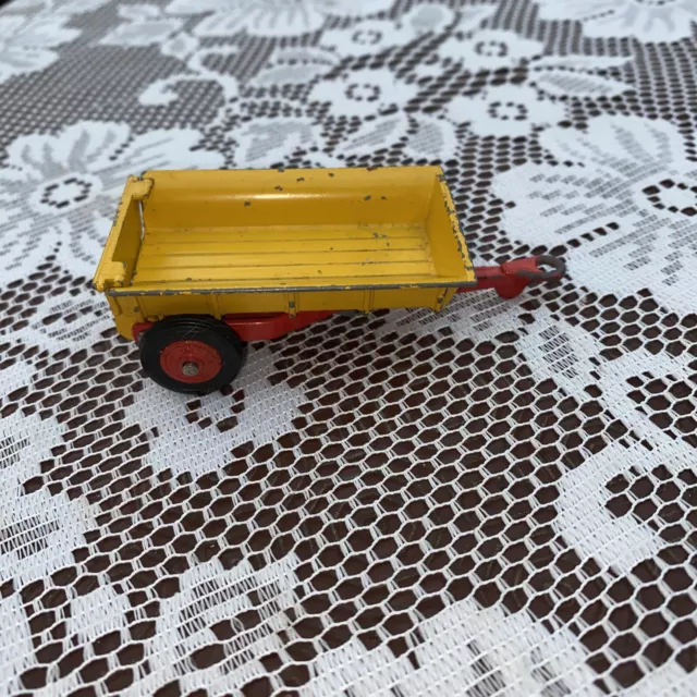 Corgi 51 Massey Ferguson 30 CWT Farm Trailer  in good original Condition