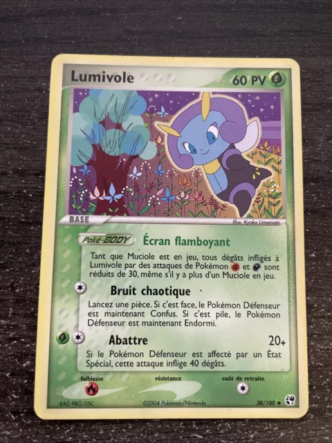 Lumivole Unco - Pokemon 38/100 Ex Sandstorm Close To New/Nm
