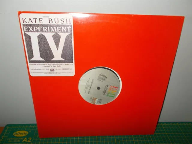 Kate Bush Experiment IV 12" Single Vinyl Record Promo
