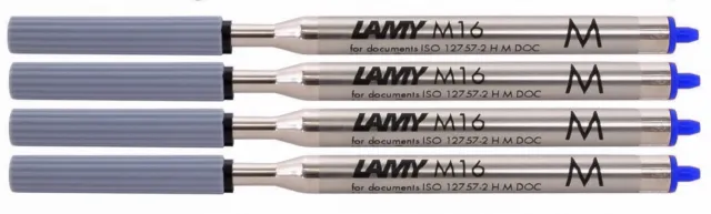 LAMY Kugelschreiber Minen M16 Großraumminen schwarz, blau, rot - F,M,B 3
