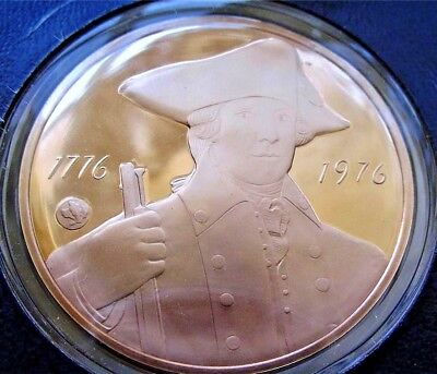 New York Bicentennial Medal. Franklin Mint Bronze PROOF