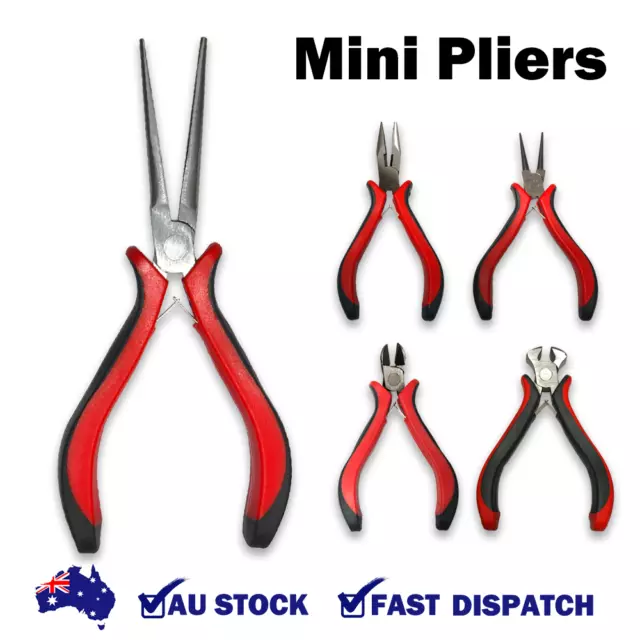 Mini plier pliers set round diagonal slim long nose combination