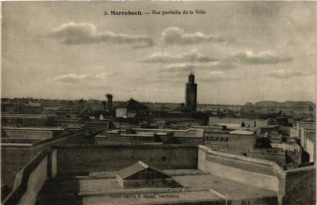 CPA AK Marrakech - Vue Partielle de la Ville MAROC (963597)