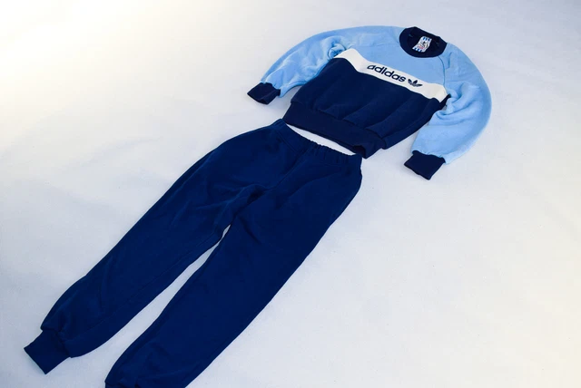 Tuta da allenamento Adidas jogging track jump suit sport vintage deadstock D 128 NUOVA