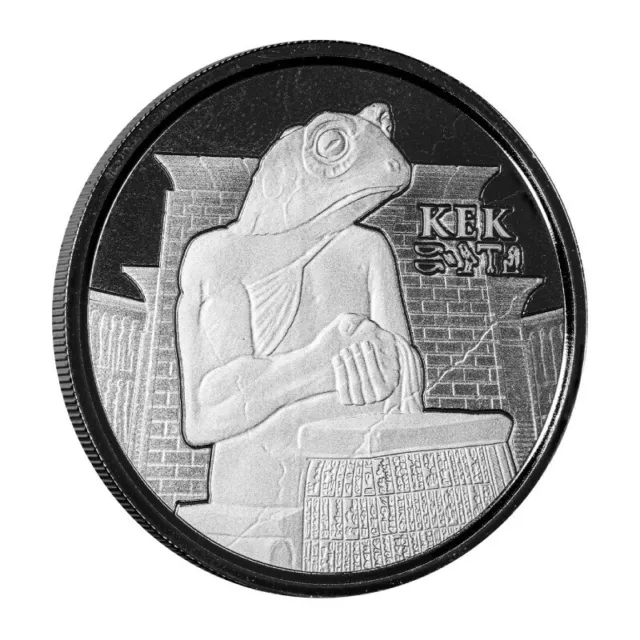 TCHAD 1 000 Francs Argent 1 Once Dieux Egyptiens KEK 2022