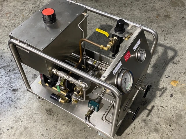 Haskel Air Driven Hydraulic Pump System with HSF-302 pump