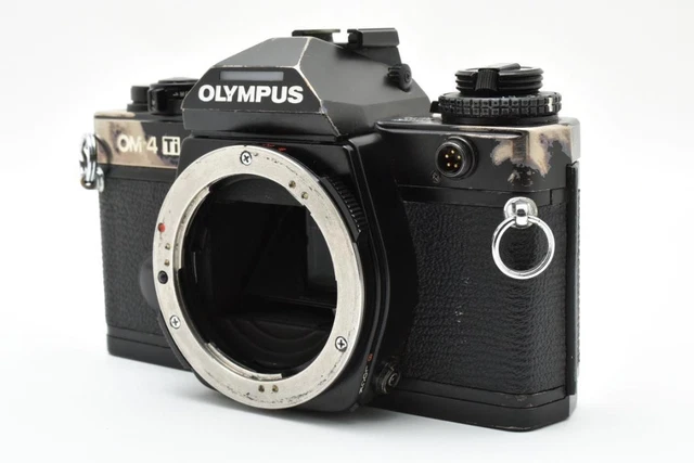 動確済 オリンパス Olympus OM-4 Ti black #579 OM-4Ti：OMシリーズ：カメラ製品：オリンパス