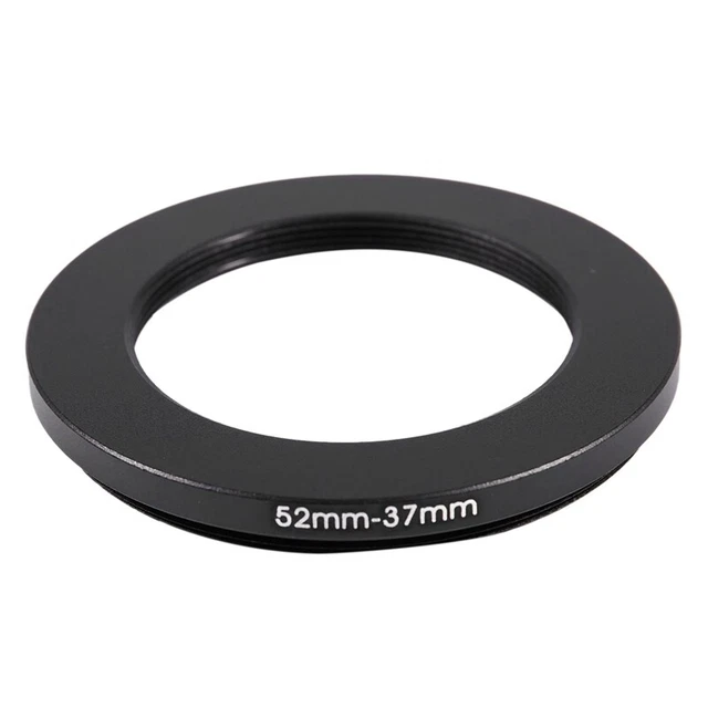 52mm-37mm 52mm a 37mm Adaptador Negro para Cámara O6R8