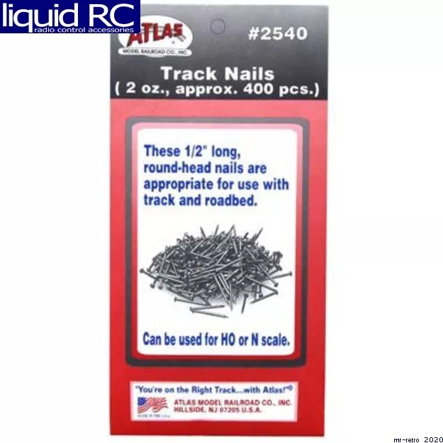 Atlas Trains 2540 Track Nails (400 approx.)