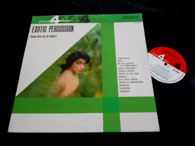 Stanley Black Orchestra/Exotic Percussion/Jazz/Phase 4 London/Usa Press Lp