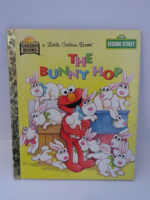 LITTLE GOLDEN BOOK The Bunny Hop Sesame Street $6.50 - PicClick AU