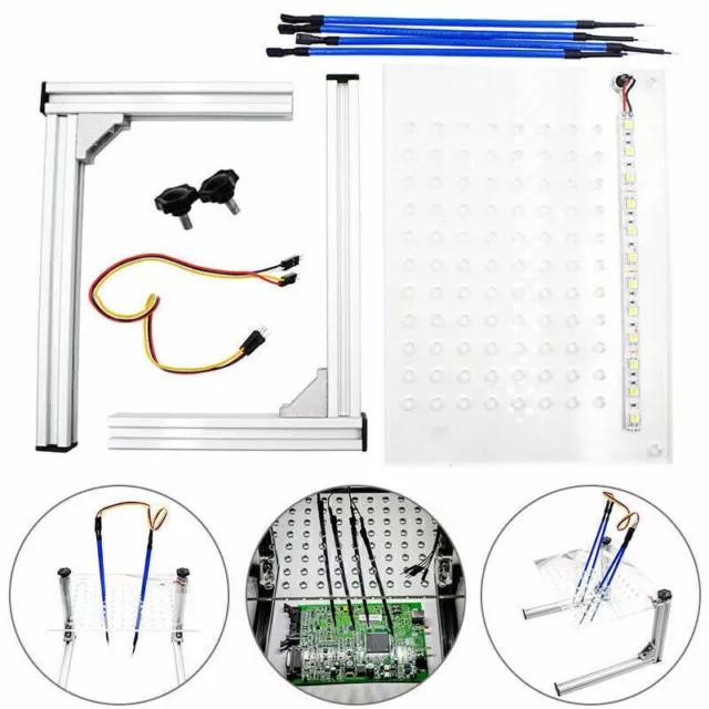 Latest ECU Board Bracket LED BDM Frame With 4 Probe Pen ECU Modified For KESS V2