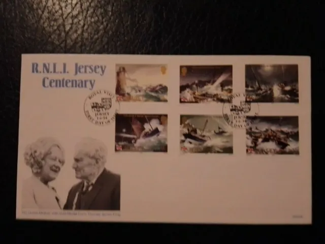 Jersey First Day Cover 1984 - Centenary R.n.l.i. Jersey