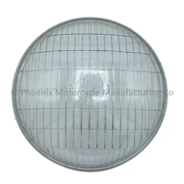 Miller 7" Headlamp  Lens Glass Only - Logo Embossed - Uk Supplied