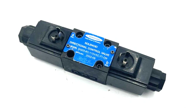 INTERNATIONAL Directional Control Solenoid Valve DG03-6C-115VAC-71-DN