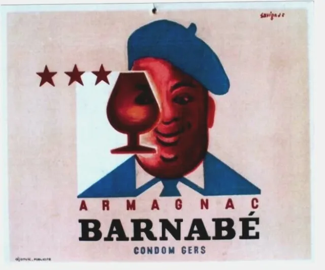 Original vintage poster BARNABE ARMAGNAC FRANCE BRANDY c.1936