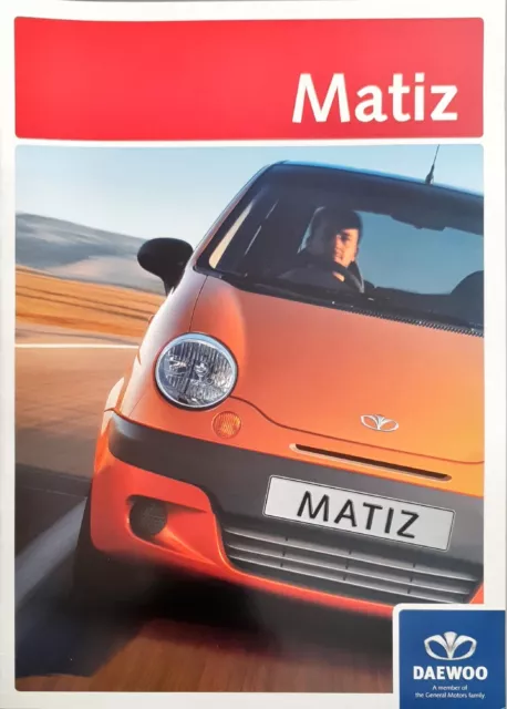 Daewoo Matiz Brochure 2004